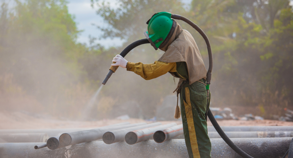 All You Need to Know About Sandblasting Metal 1