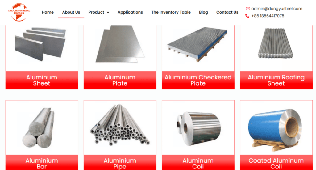 Top 9 Aluminum Sheet Manufacturers 90